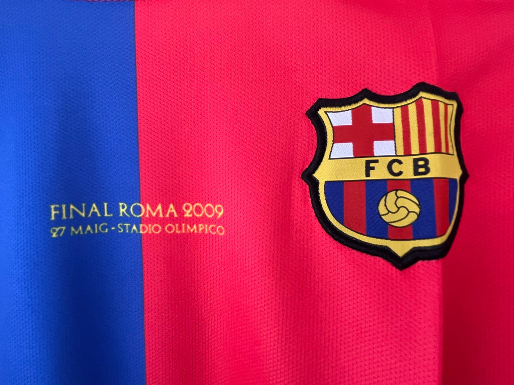 Messi 2009 Final edition Barcelona full sleeve embroidery P1469 - Ms Retro Store
