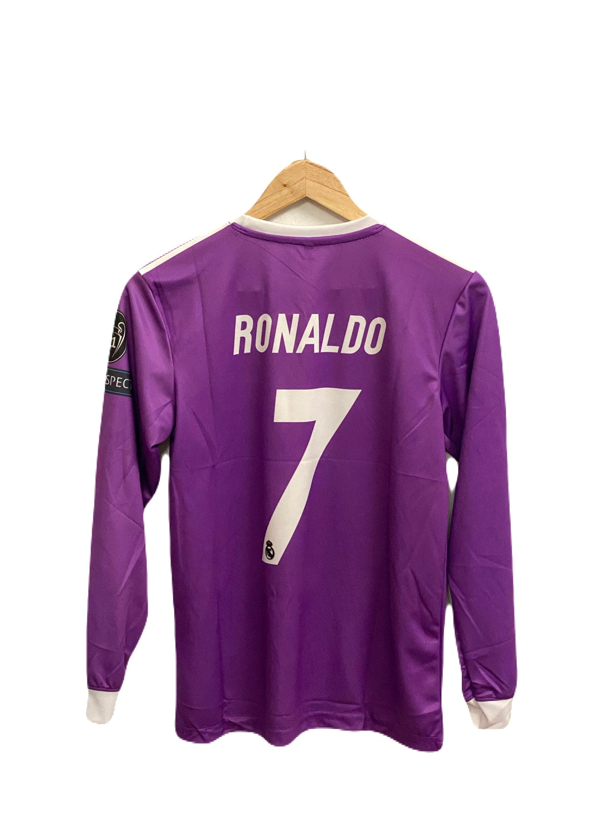 Ronaldo purple real madrid premium full sleeve P52 - ms retro store