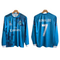 Realmadrid 2017/18 third kit full sleeve ronaldo P163 - ms retro store