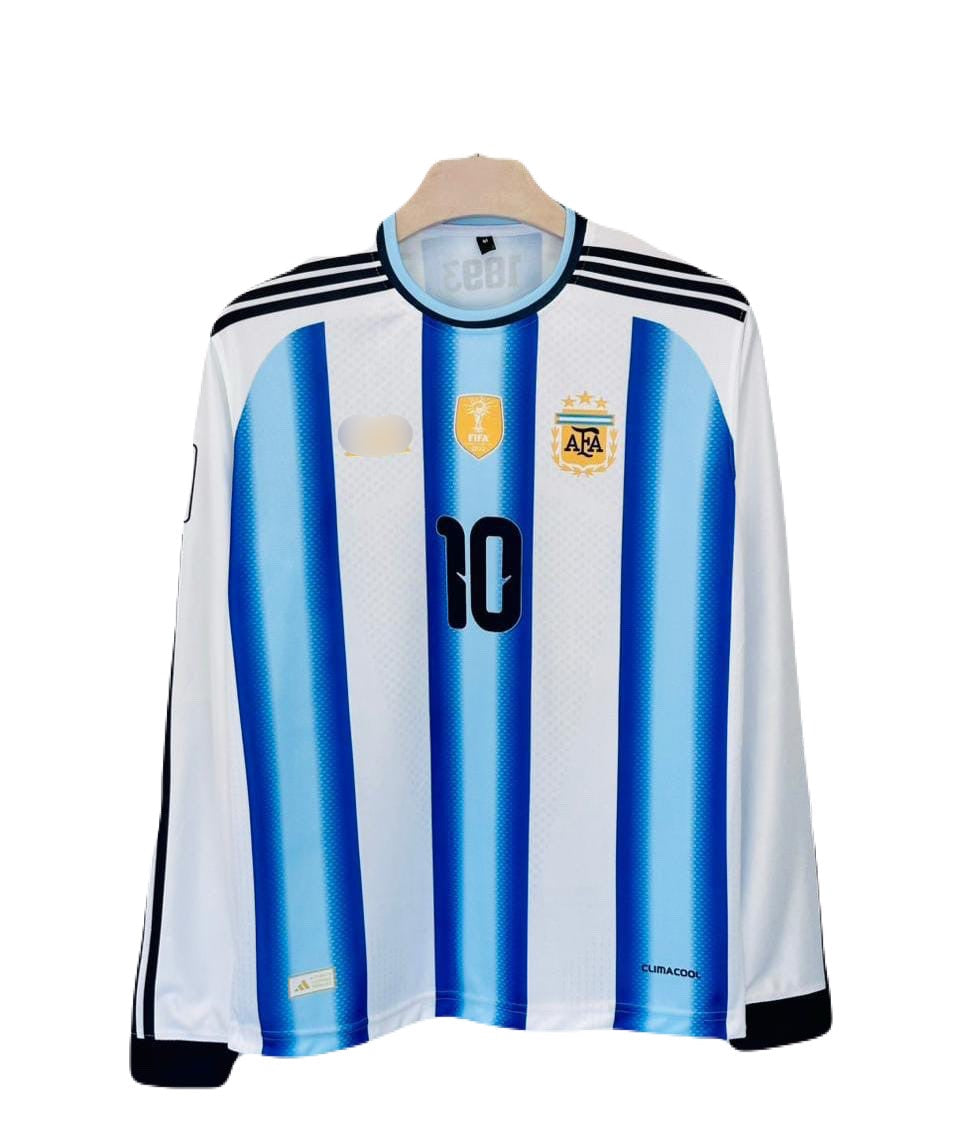Argentina 2026 Worldcup Messi fullsleeve Sublimation  - P1444 ms retro store