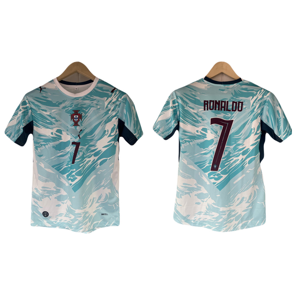 Ronaldo Portugal 2026 World Cup Away Half Sleeve Jersey -