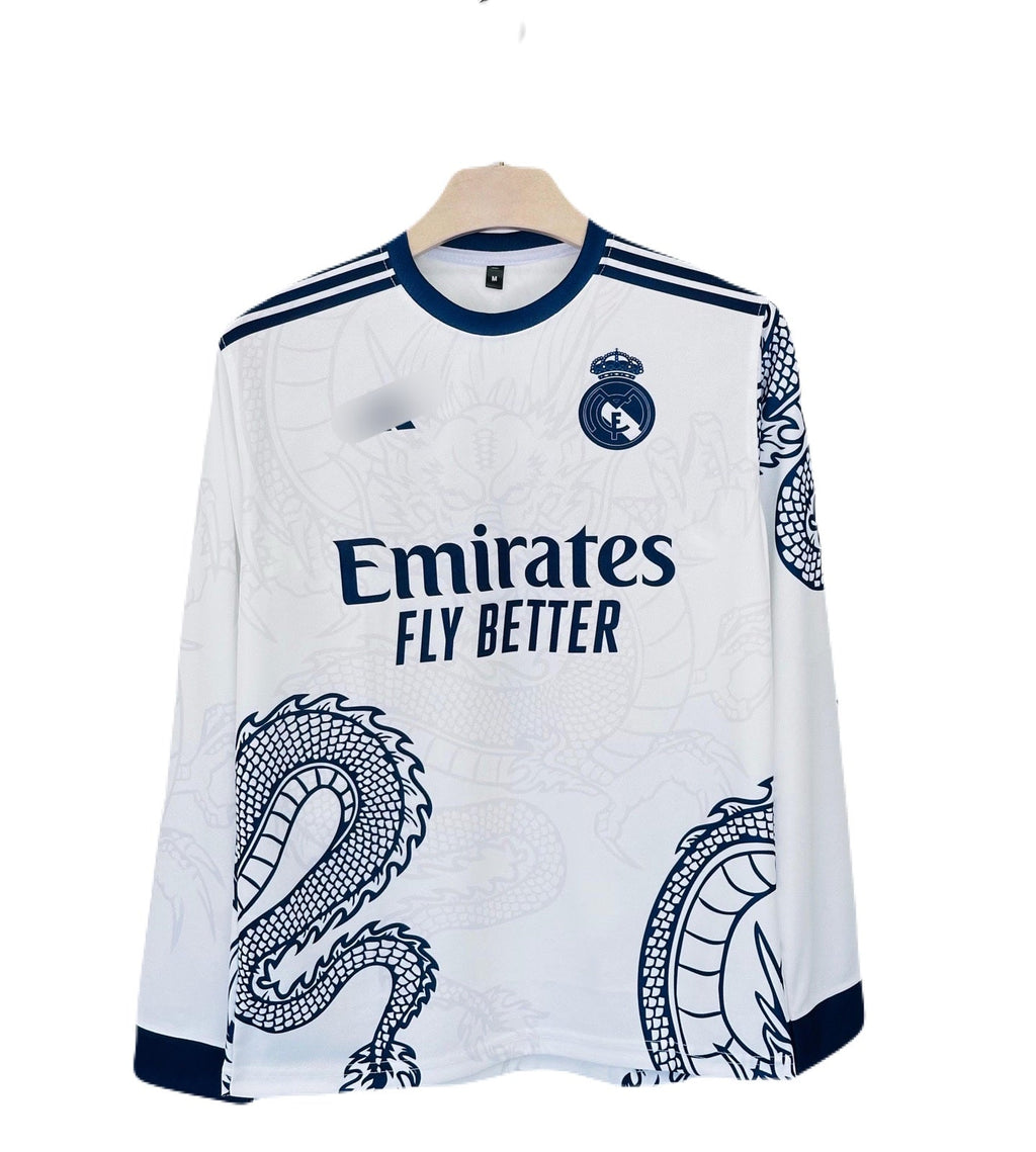 Real Madrid Special Edition White Dragon kit Ronaldo Full sleeve -P1141 Ms Retro Store