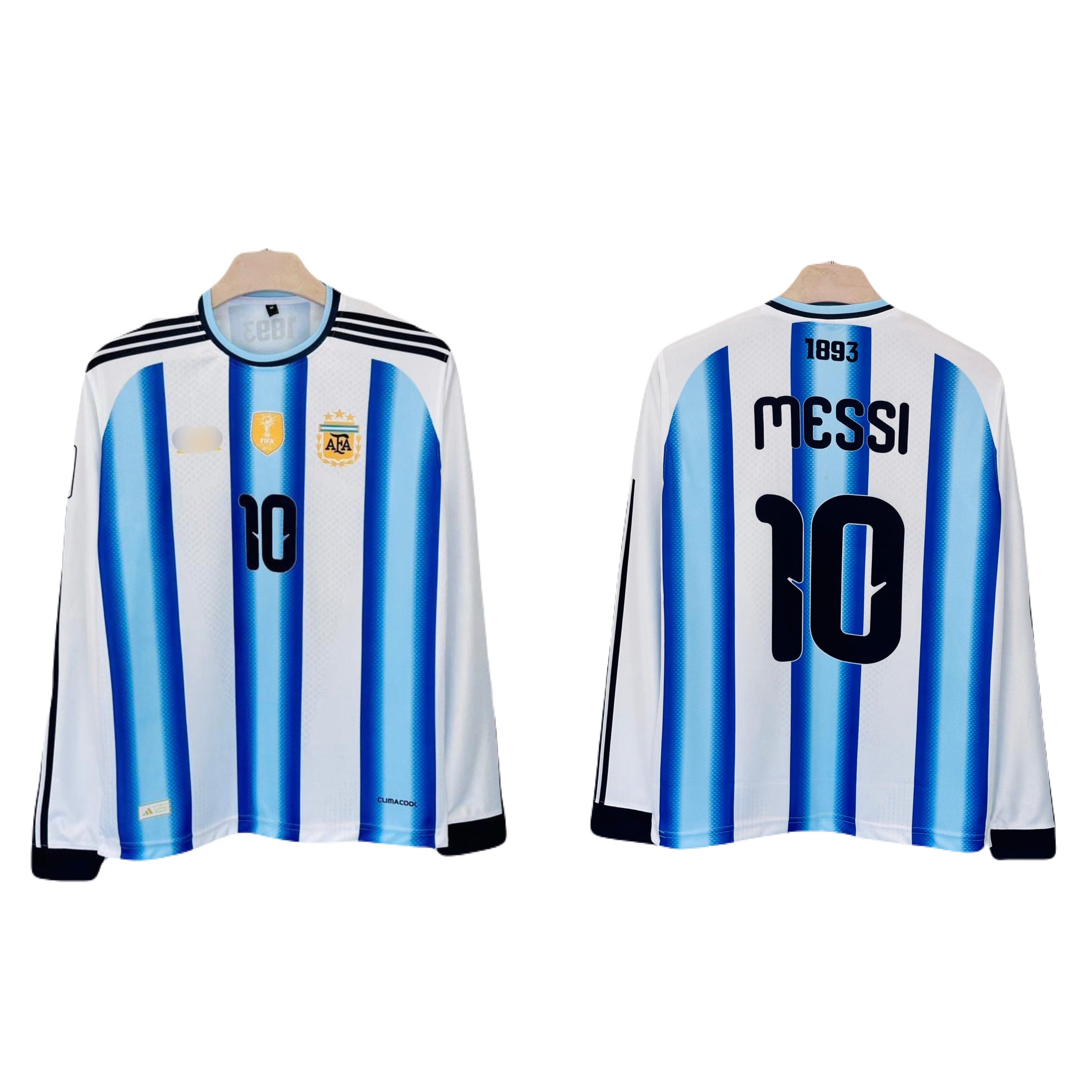 Argentina 2026 Worldcup Messi fullsleeve Sublimation  - P1444 ms retro store