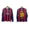 Barcelona 2014-15 Home Messi Full sleeve Embroidery - P49 - MS Retro store