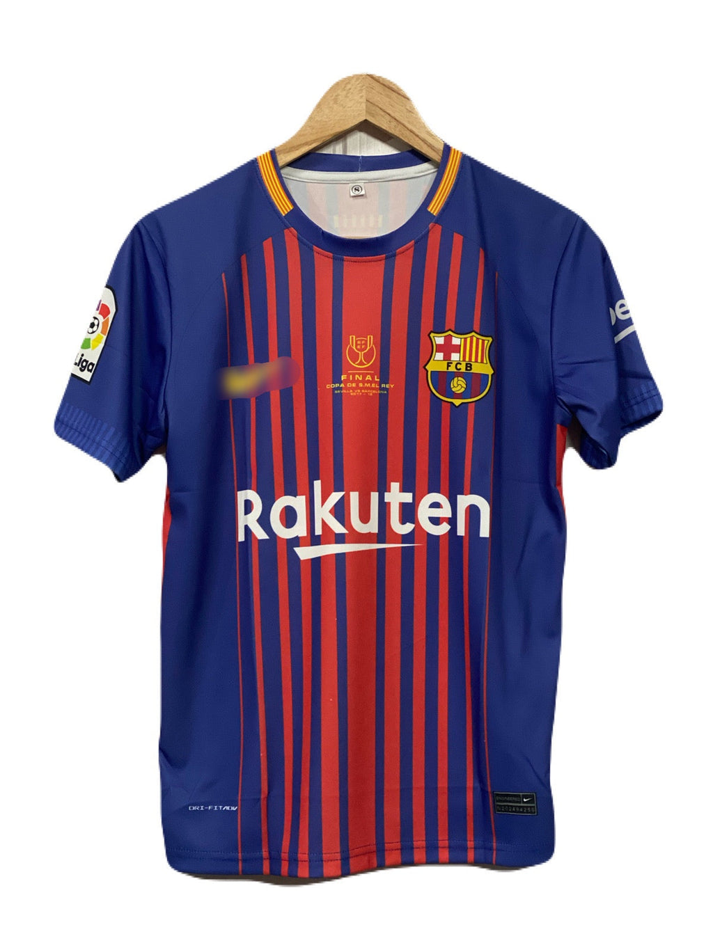 Barcelona 2018 copadelray final edition jersey messi P289 - ms retro store