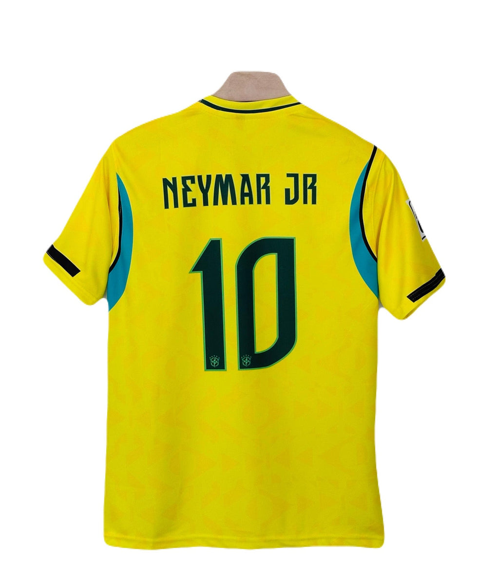 Neymar Brazil 2026 World Cup Home Jr Half sleeve jersey -