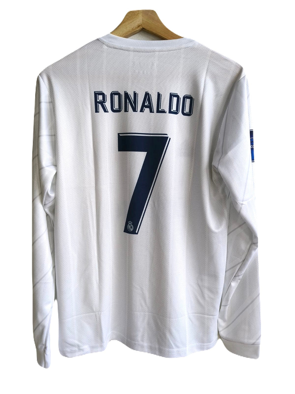 Real madrid full sleeve 2018 UCL FINAL EDITION Ronaldo 7 Embroidery - P1578 MS RETRO STORE