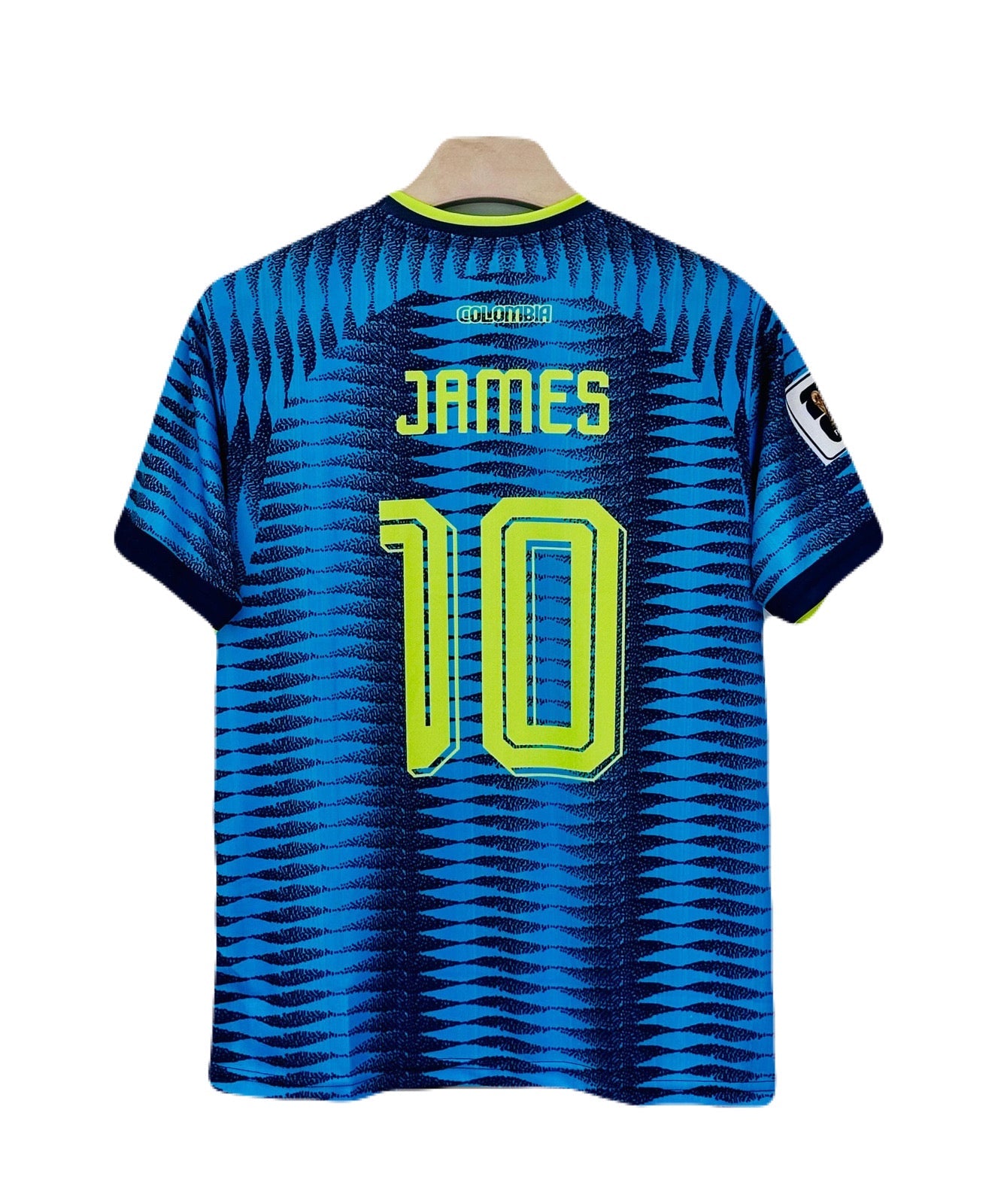 James Columbia 2026 World Cup Away Half Sleeve Jersey -