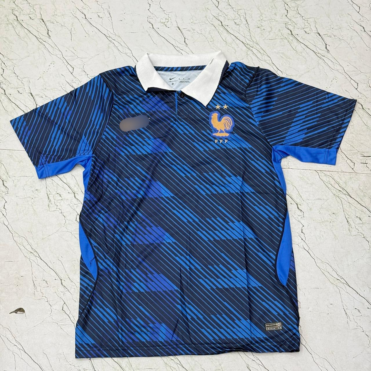 France 2026 world cup Home Imported Half sleeve Collar jersey -