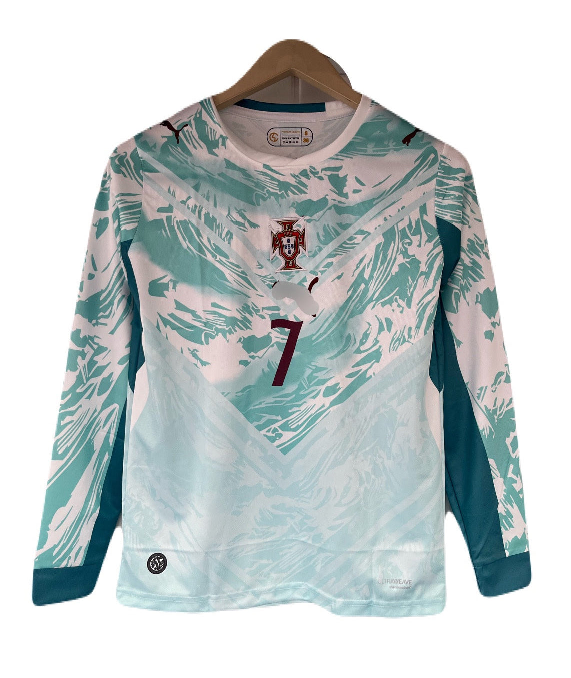 Ronaldo Portugal 2026 worldcup away  full sleeve crew neck jersey -