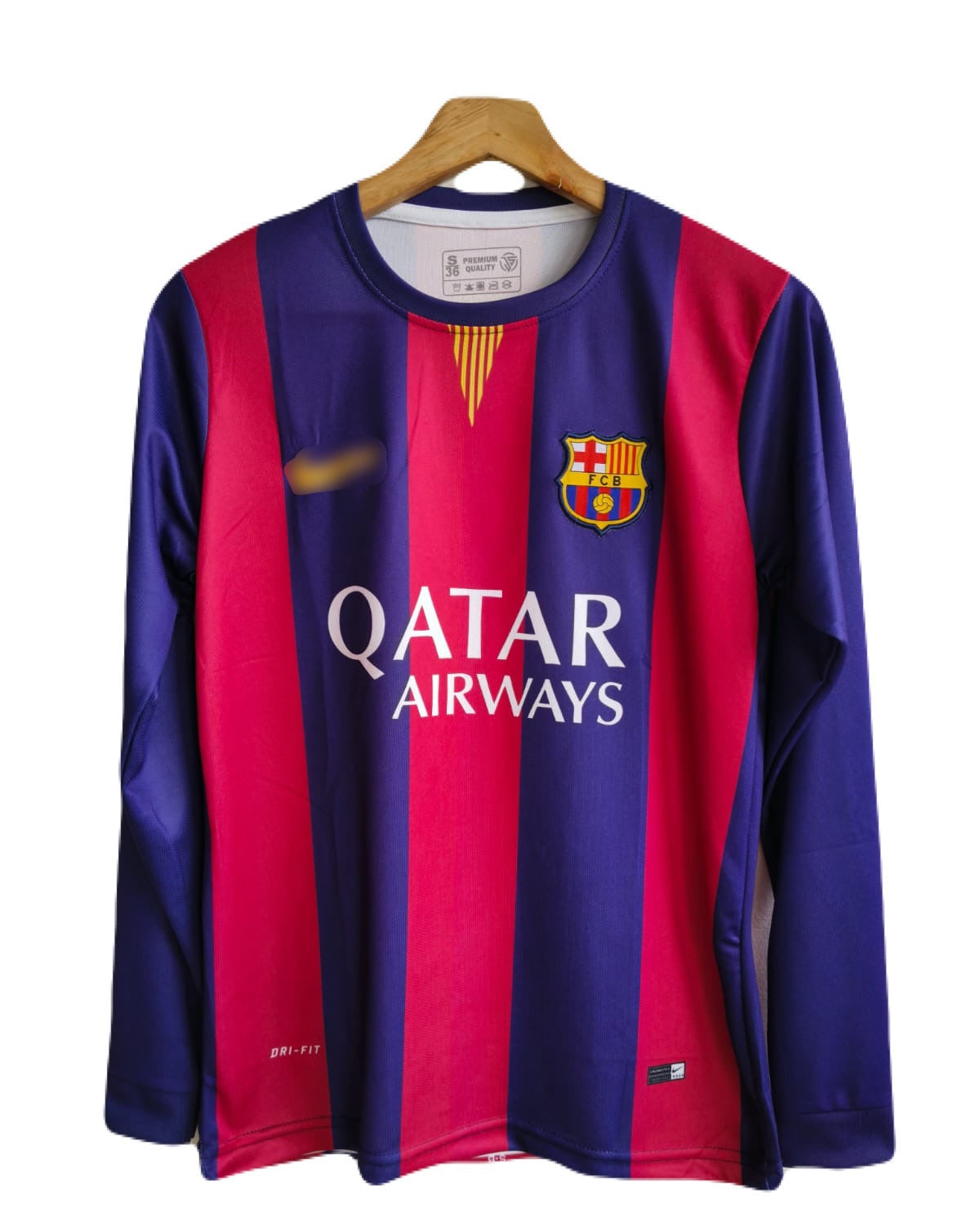 Best retro jersey neymar 2015 full sleeve barcelona  - P661 ms retro store