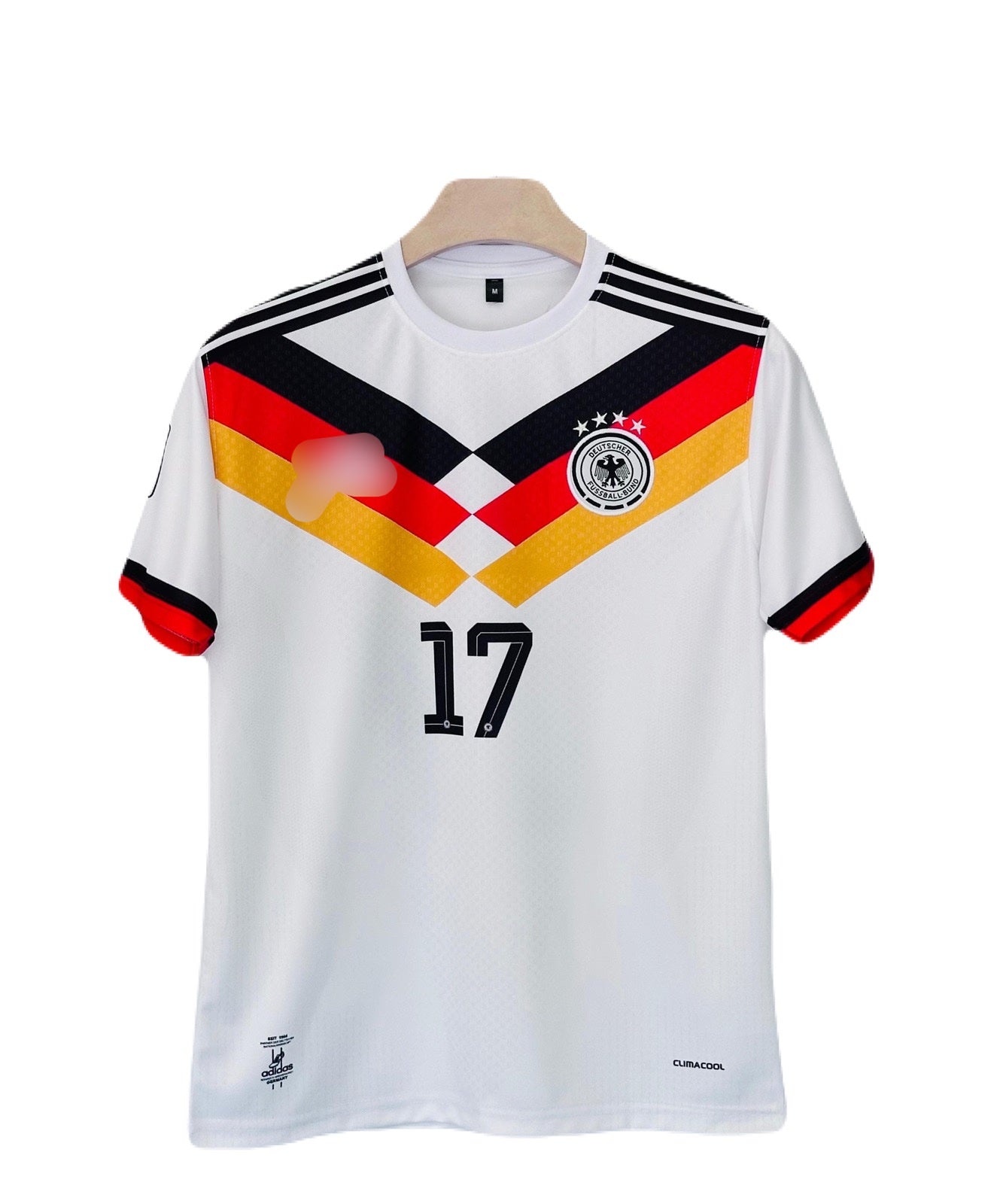 Germany 2026 Home Wirtz Half Sleeve Embroidery Jersey -P1190 Ms Retro Store
