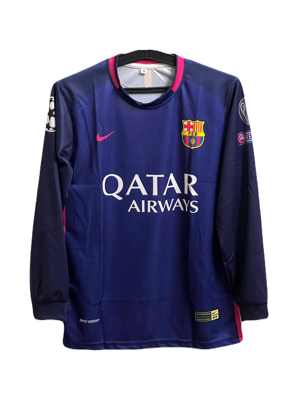 Barcelona 2016/17 away messi full sleeve - P701 ms retro store
