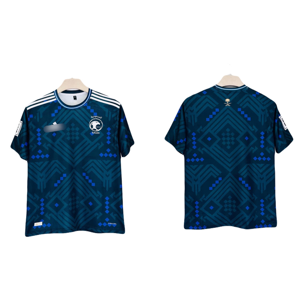 Saudi Arabia 2026 World Cup home kit plane back Half Sleeve Sublimation -P1652  Ms Retro Store