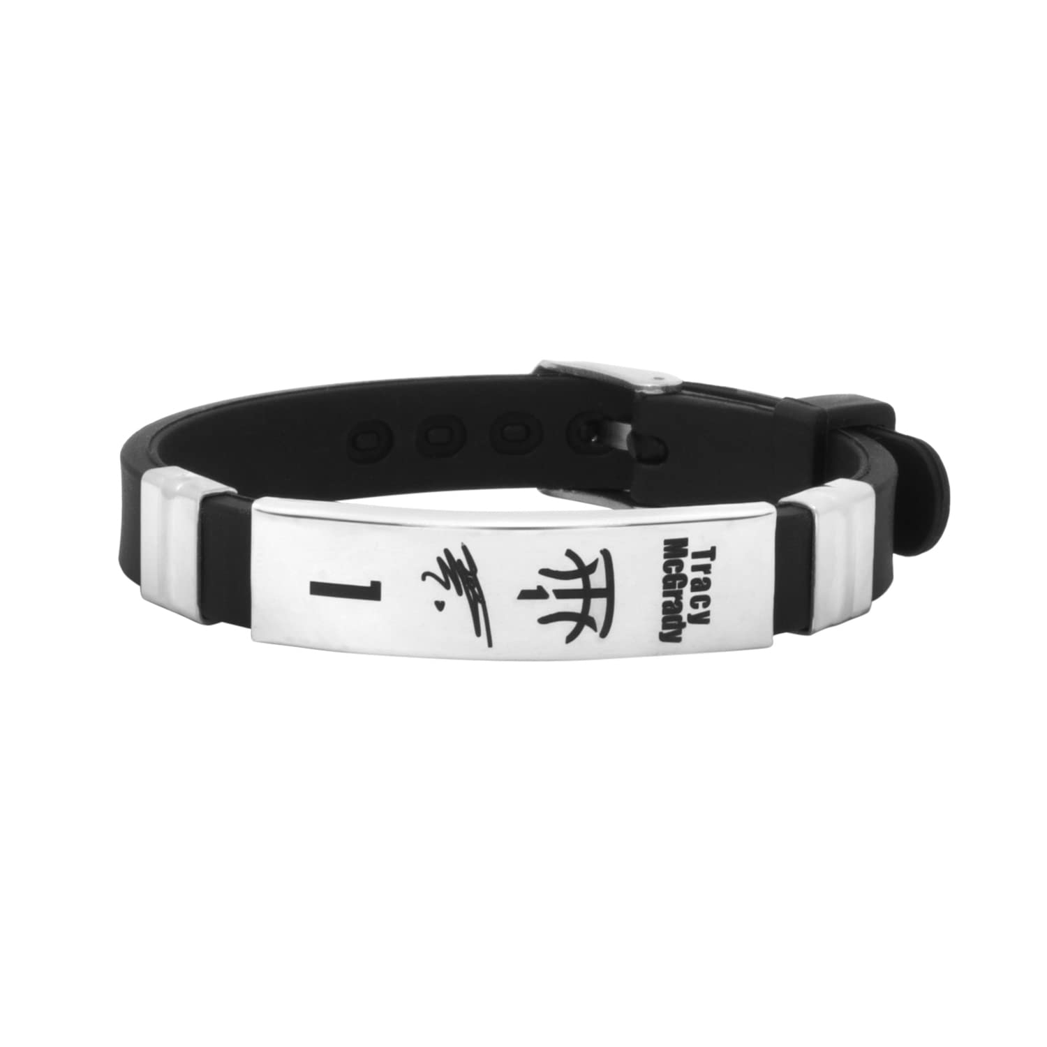 footballers bracelets inspirational and stainless steel wrist band