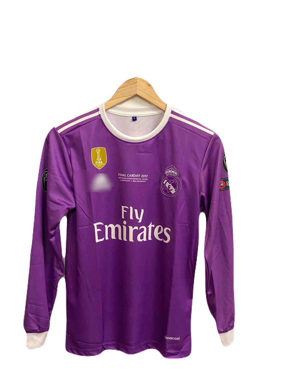 Ronaldo purple real madrid premium full sleeve P52 - ms retro store
