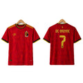 De bruyne belgium 2026 World Cup home Half Sleeve Jersey -