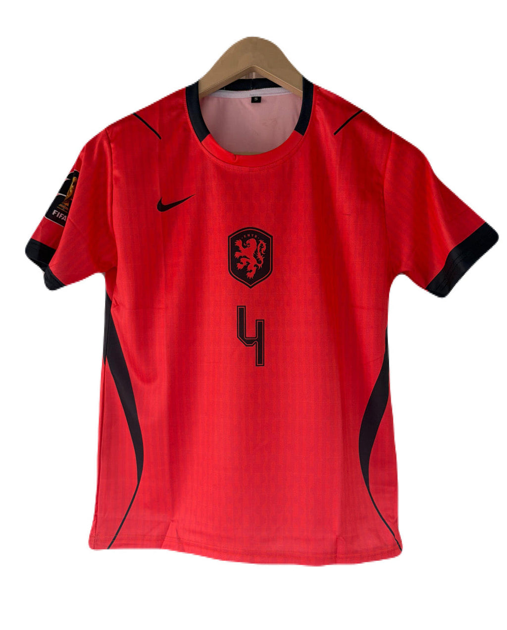 Netherlands 2026 World Cup Home van dijik Half Sleeve Sublimation Jersey - P1627 Ms Retro Store
