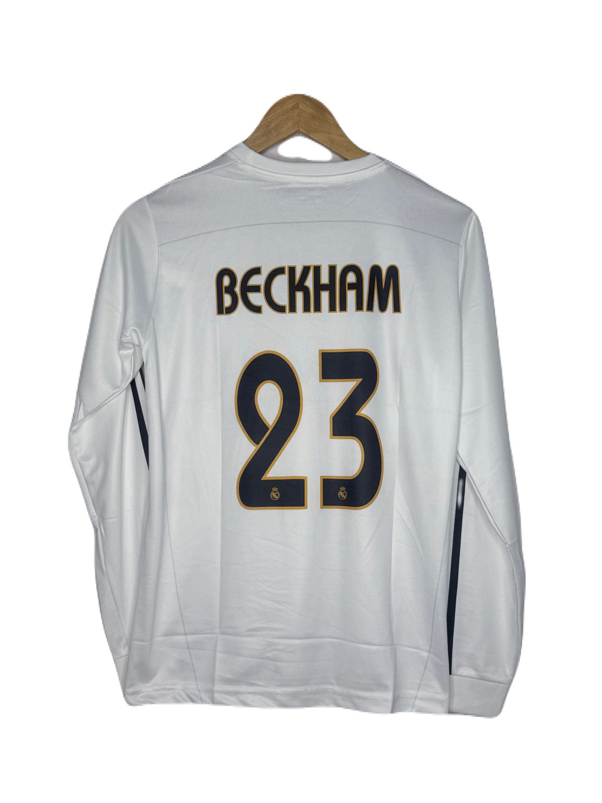 Real Madrid 2003-04 Home Kit Beckham Full Sleeve - P634 Ms Retro Store