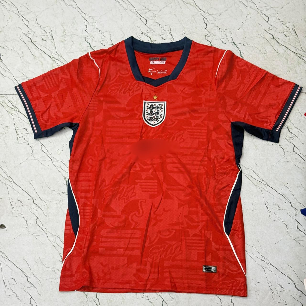 England 2026 World Cup away Imported Half sleeve jersey -