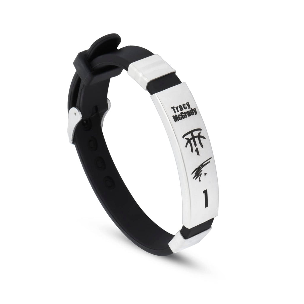 footballers bracelets inspirational and stainless steel wrist band