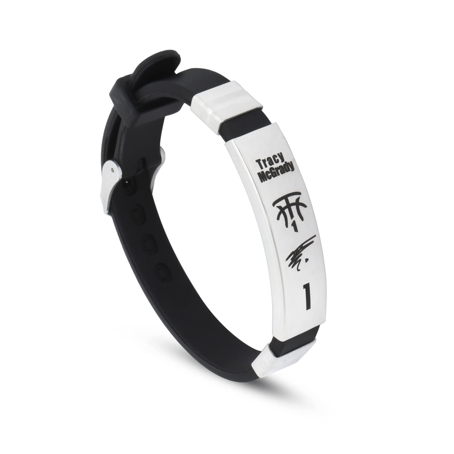 footballers bracelets inspirational and stainless steel wrist band