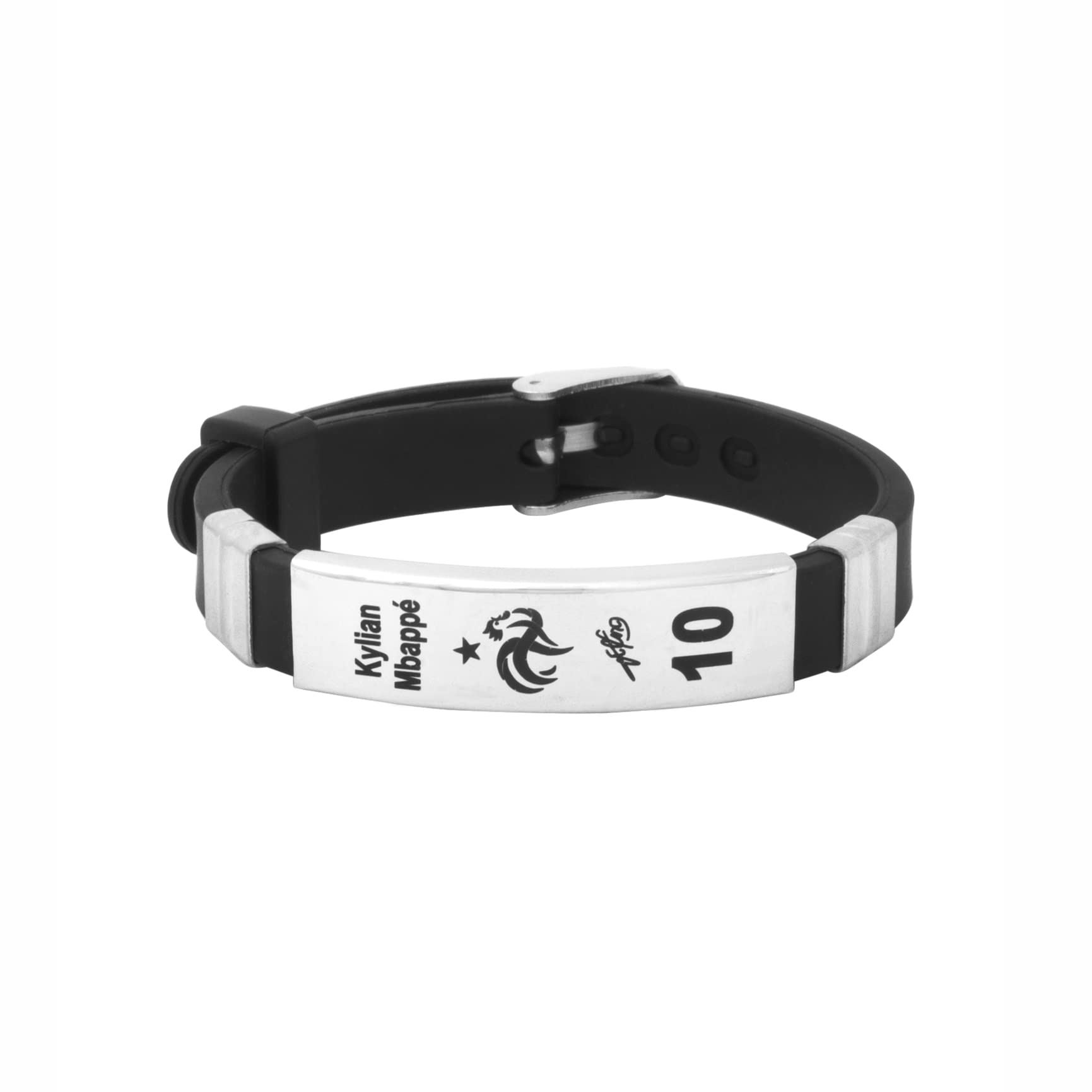 footballers bracelets inspirational and stainless steel wrist band