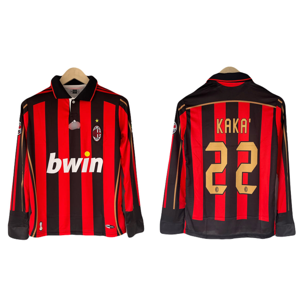 Kaka Ac Milan 2006-07 Home Kit Kaka Full Sleeve -