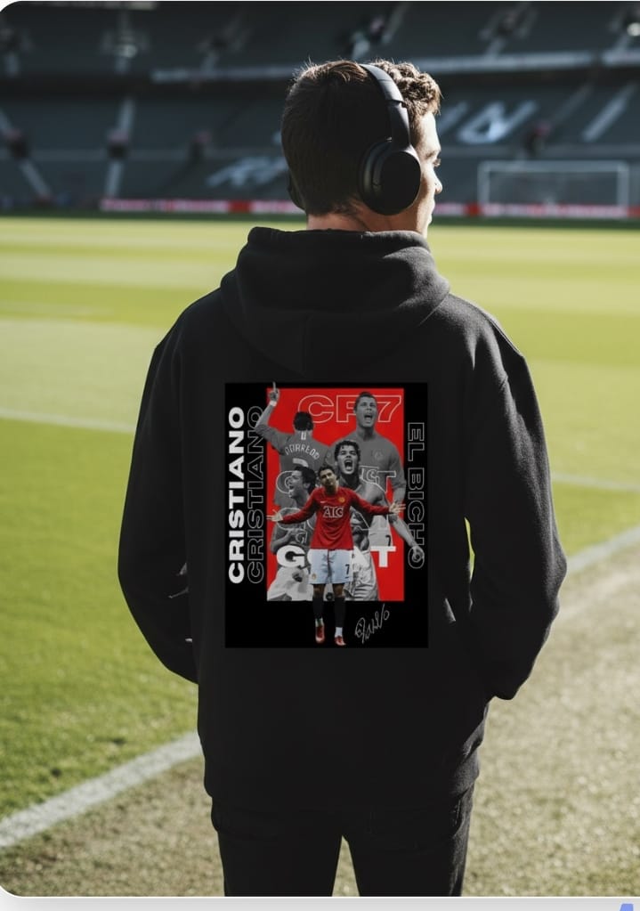 Unisex Hoodie with CR7 theme