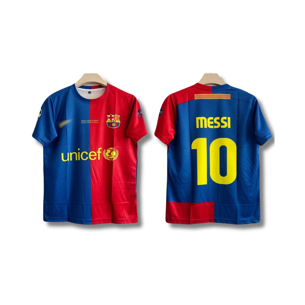 Best Retro Jersey Messi 2009 half sleeve - P10 ms retro store