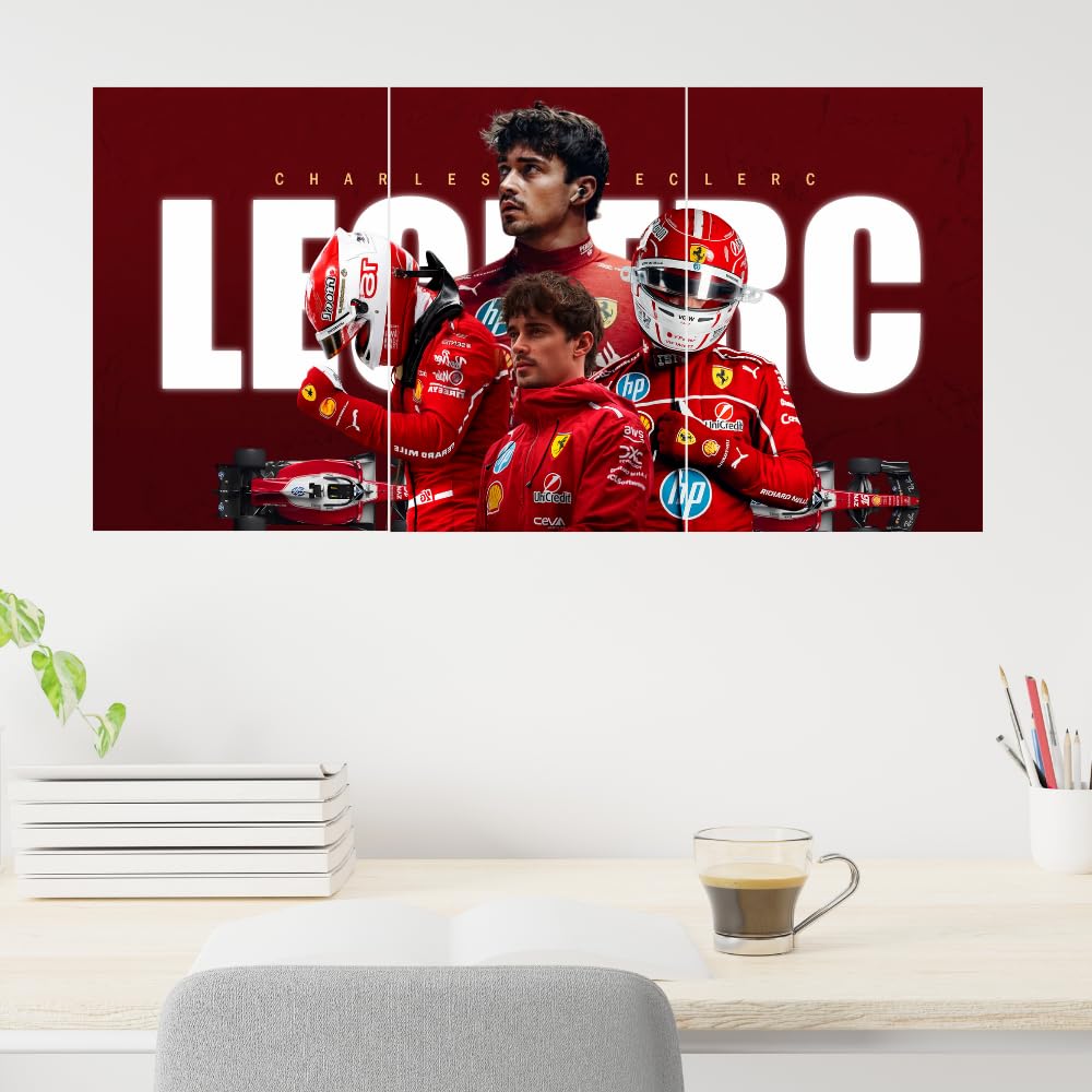 Good Hope - Footballer Messi Motivational Quote 3 Split Posters 12x18 Inch – Soccer Wall Art for Bedroom, Football Legend Decor, Gift for Fans, Boys, Men, Sports Room, Wallpaper, Sticker, Wall Decoration (Split Poster(36x18 inch)) (Messi Blue)