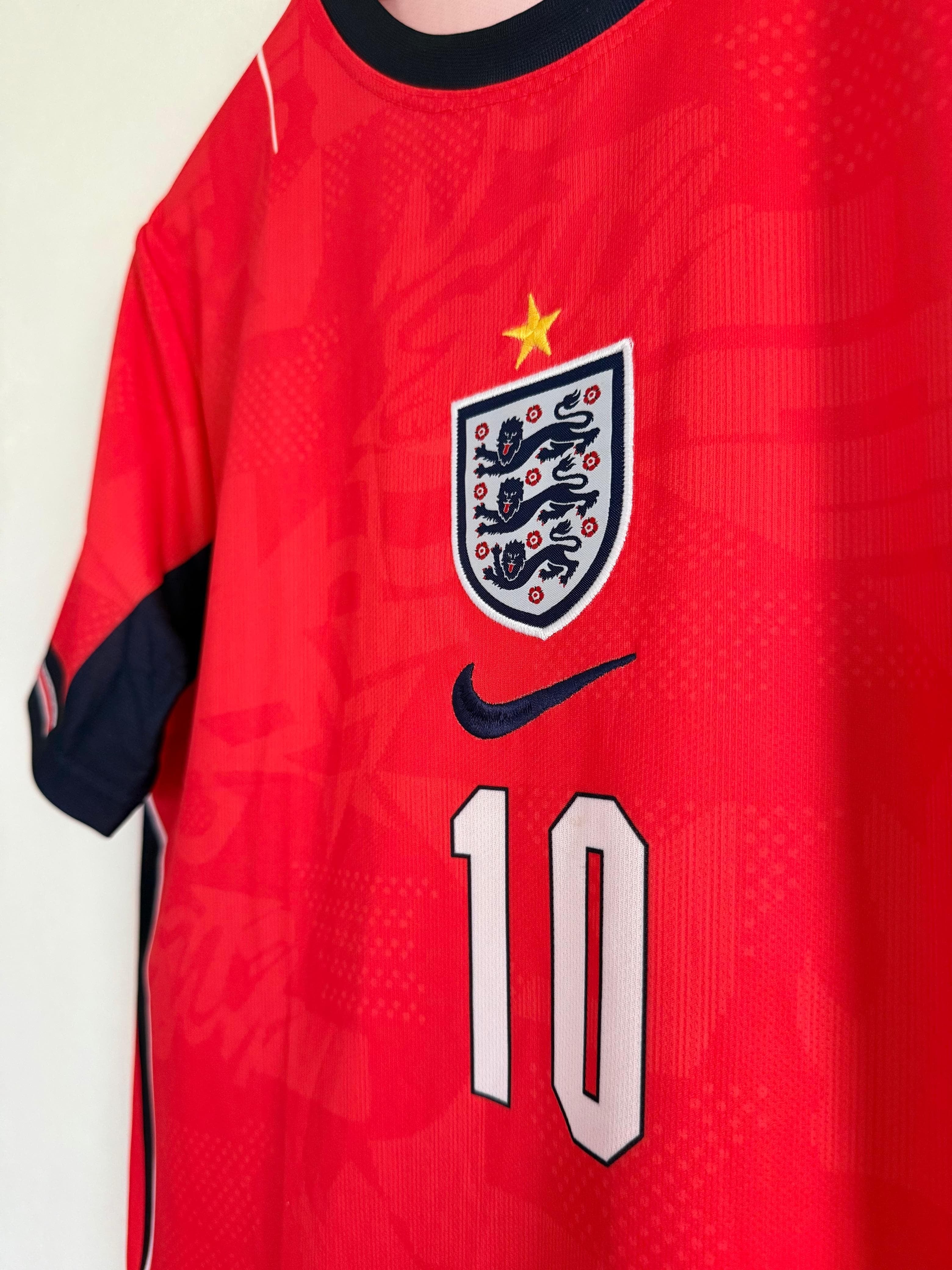 England 2026 World Cup Away Bellingham Half Sleeve Embroidery Jersey -  P1634 Ms Retro Store