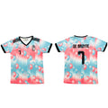 De bruyne Belgium 2026 World Cup Away Half Sleeve Jersey -