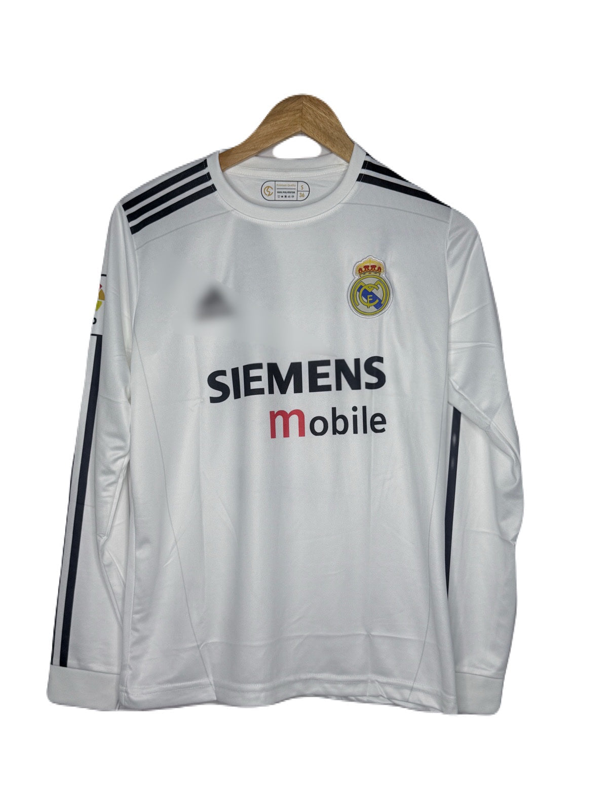 Real Madrid 2003-04 Home Kit Beckham Full Sleeve - P634 Ms Retro Store