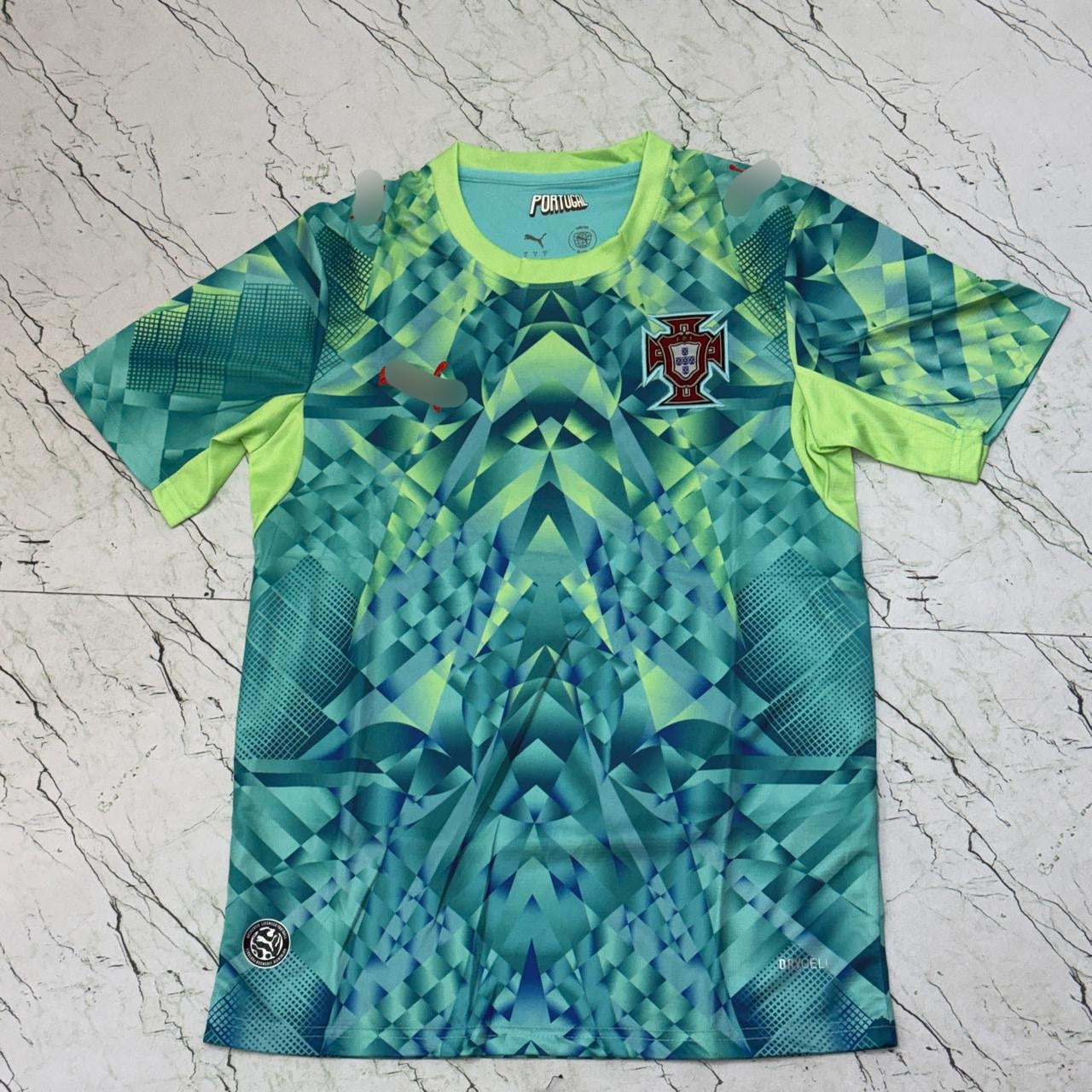 Portugal 2026 world cup goal keeper home Imported Half sleeve jersey -
