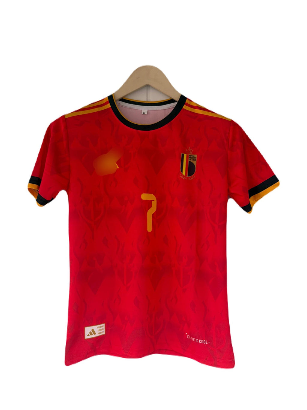 Belgium 2026 World Cup Home De Bruyne Half Sleeve Sublimation Jersey - P1607 Ms Retro Store