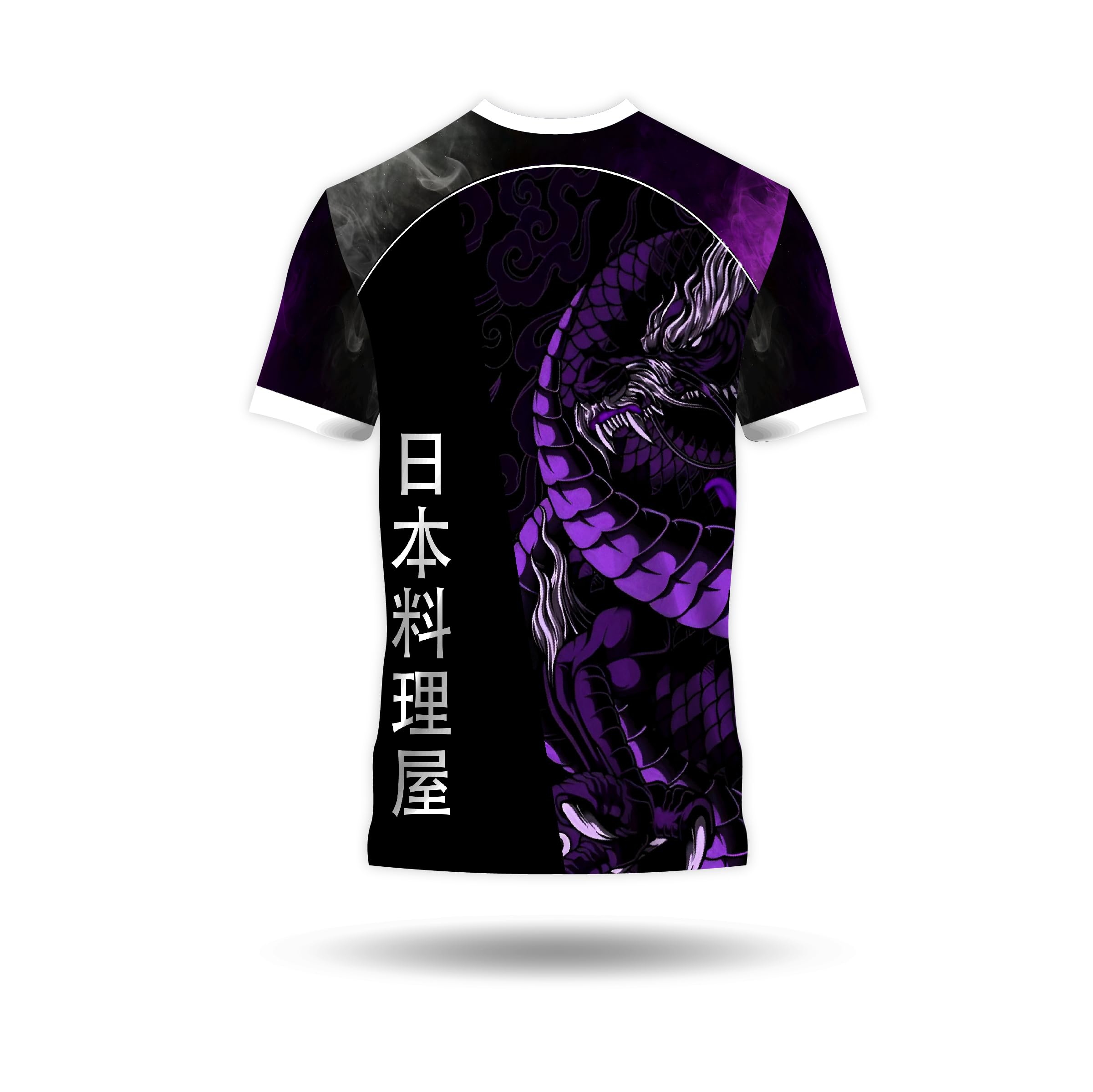 95miles garments Japanees Theme Jersey Cartoon Dragonn Football Jerseys Team Men's