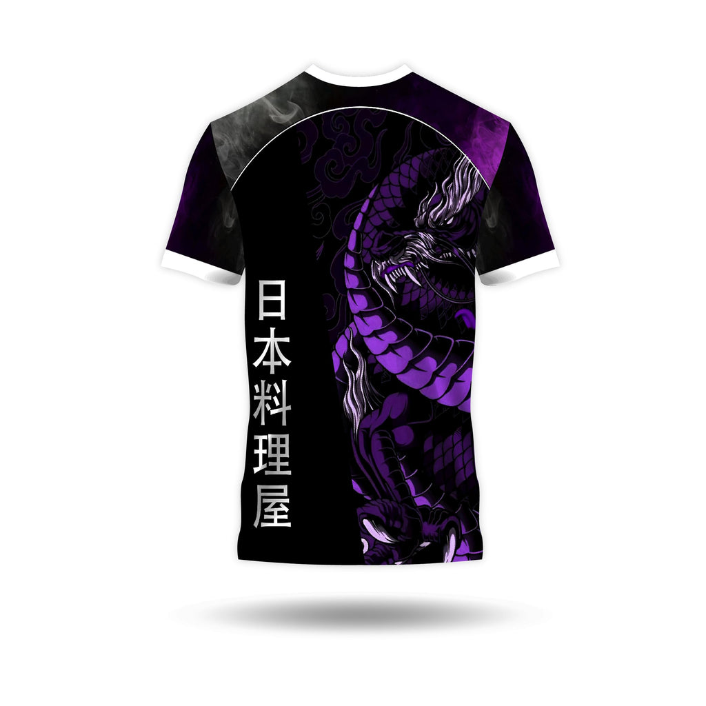 95miles garments Japanees Theme Jersey Cartoon Dragonn Football Jerseys Team Men's