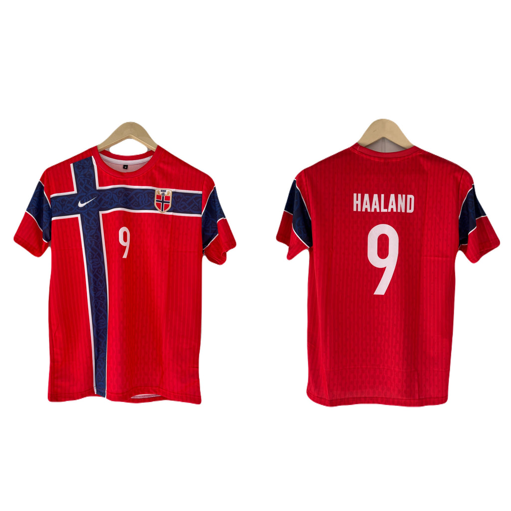 Norway 2026 Worldcup Home Haaland Half Sleeve Sublimation Jersey -P1379 Ms Retro Store
