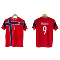 Norway 2026 Worldcup Home Haaland Half Sleeve Sublimation Jersey -P1379 Ms Retro Store