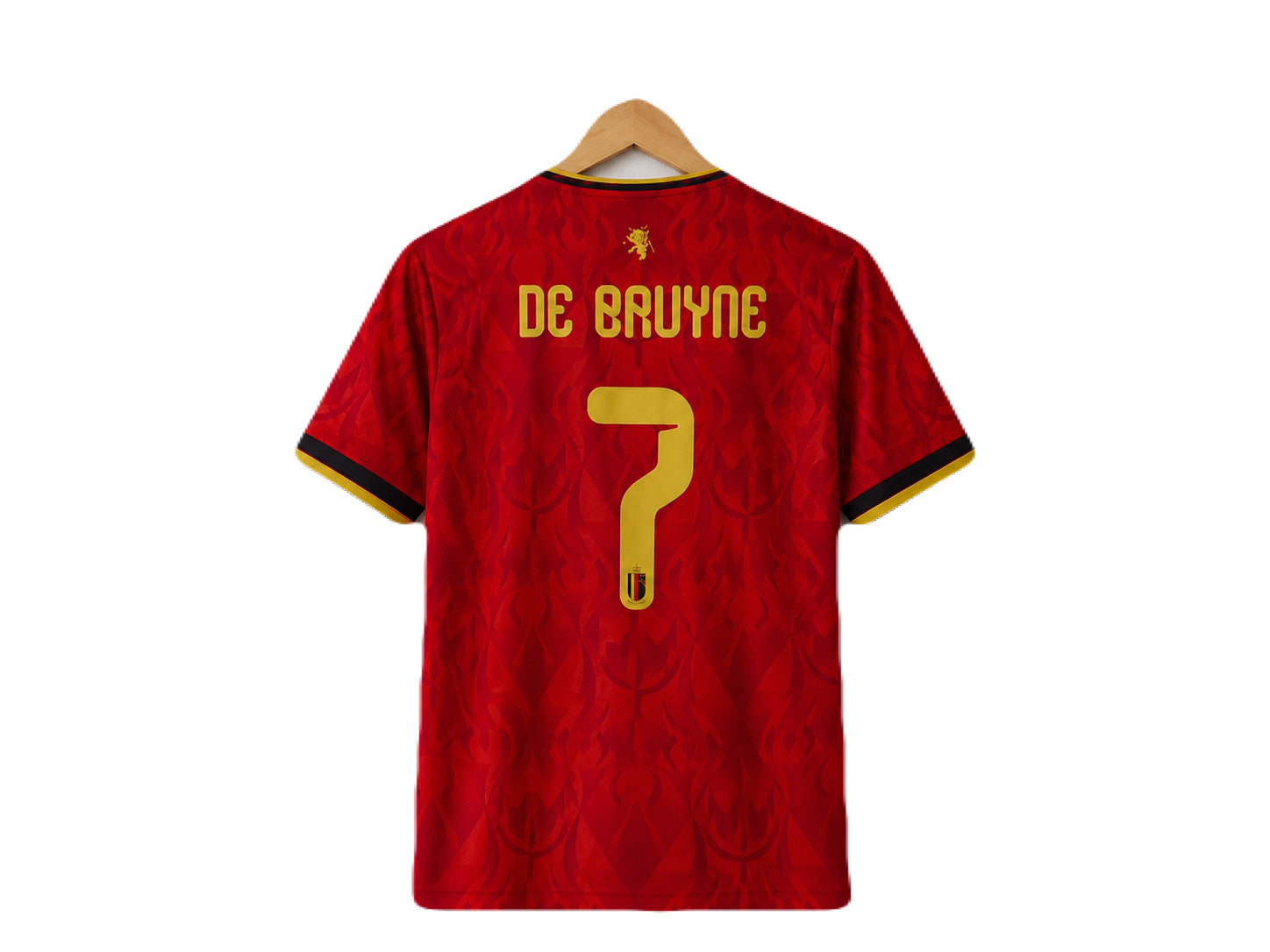 De bruyne belgium 2026 World Cup home Half Sleeve Jersey -