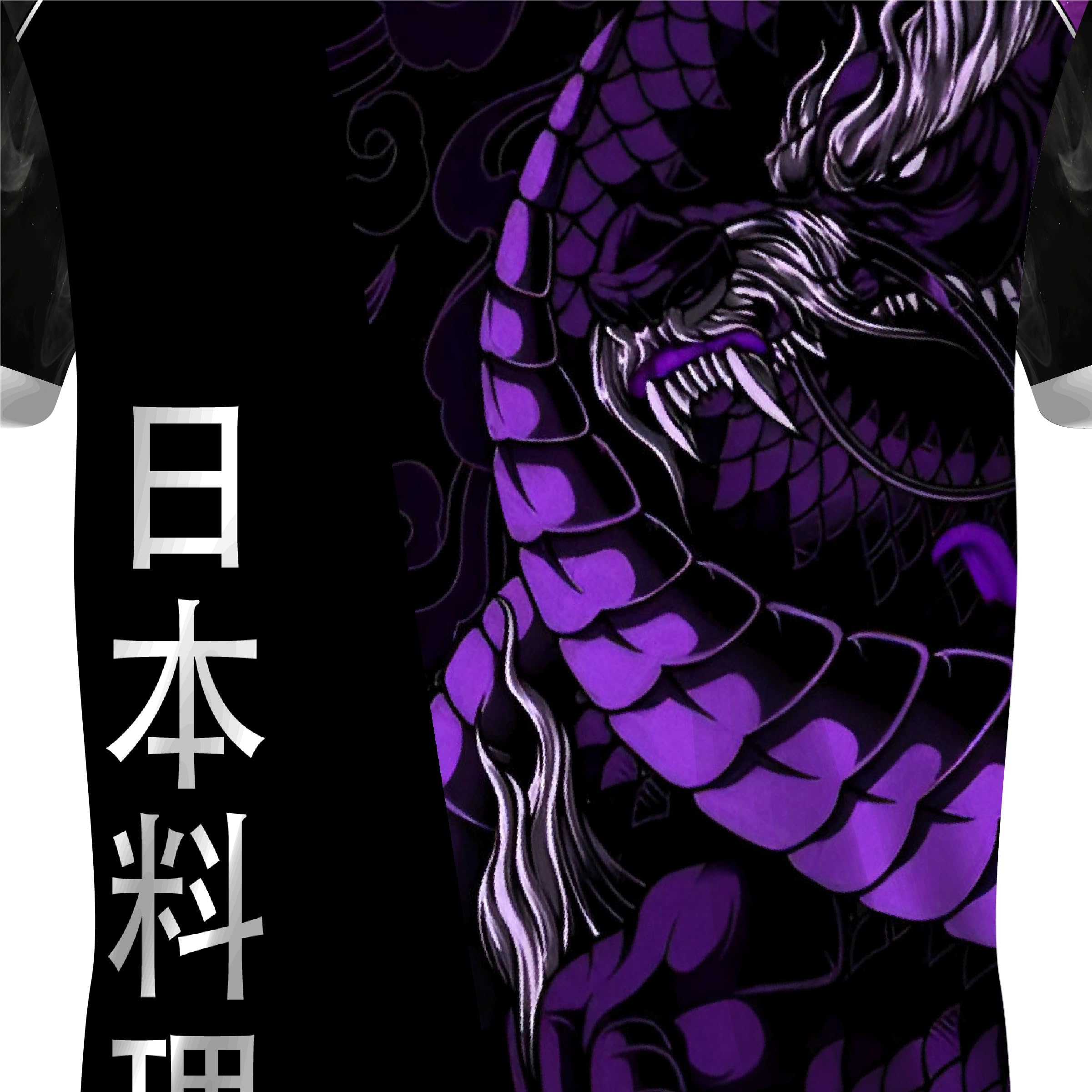 95miles garments Japanees Theme Jersey Cartoon Dragonn Football Jerseys Team Men's