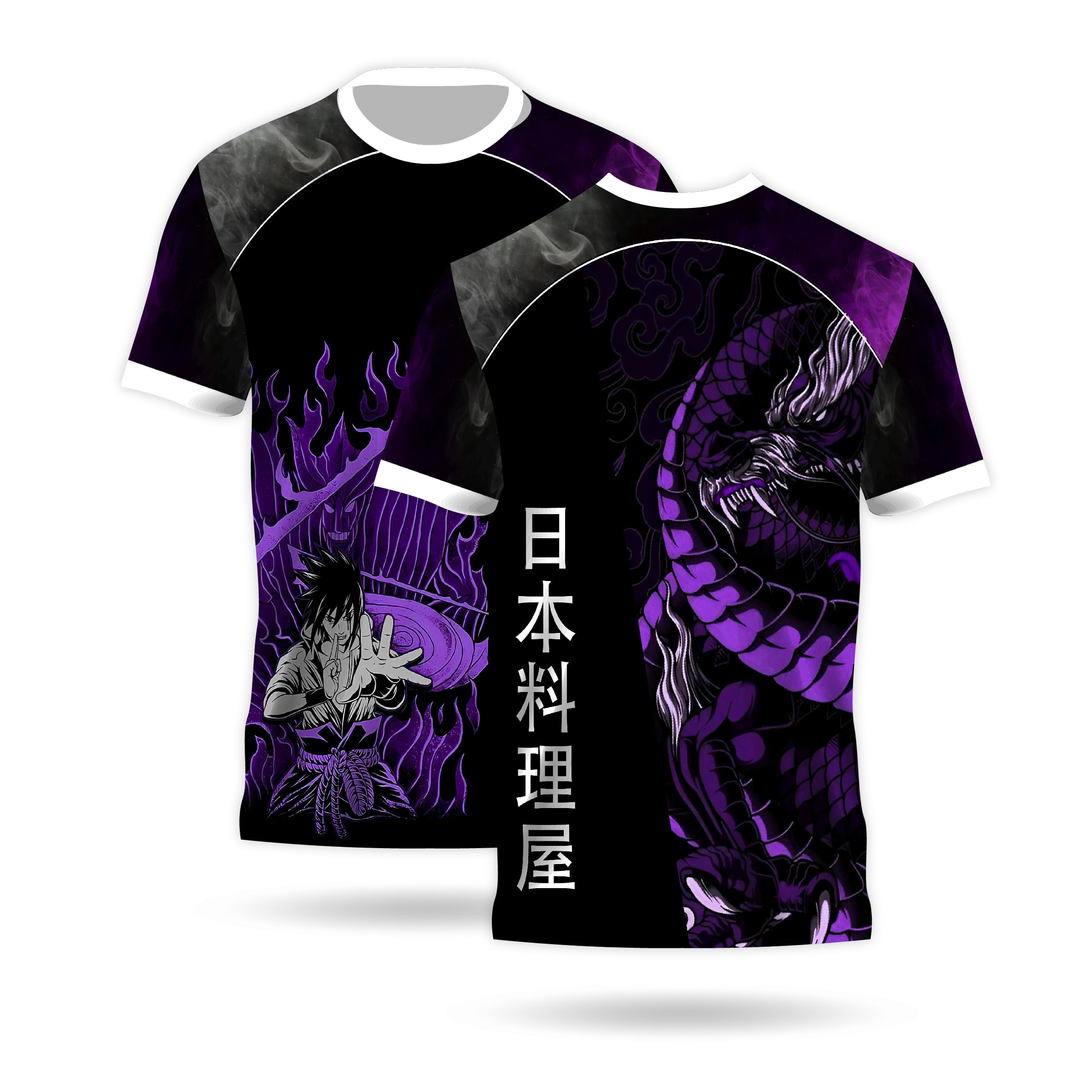 95miles garments Japanees Theme Jersey Cartoon Dragonn Football Jerseys Team Men's