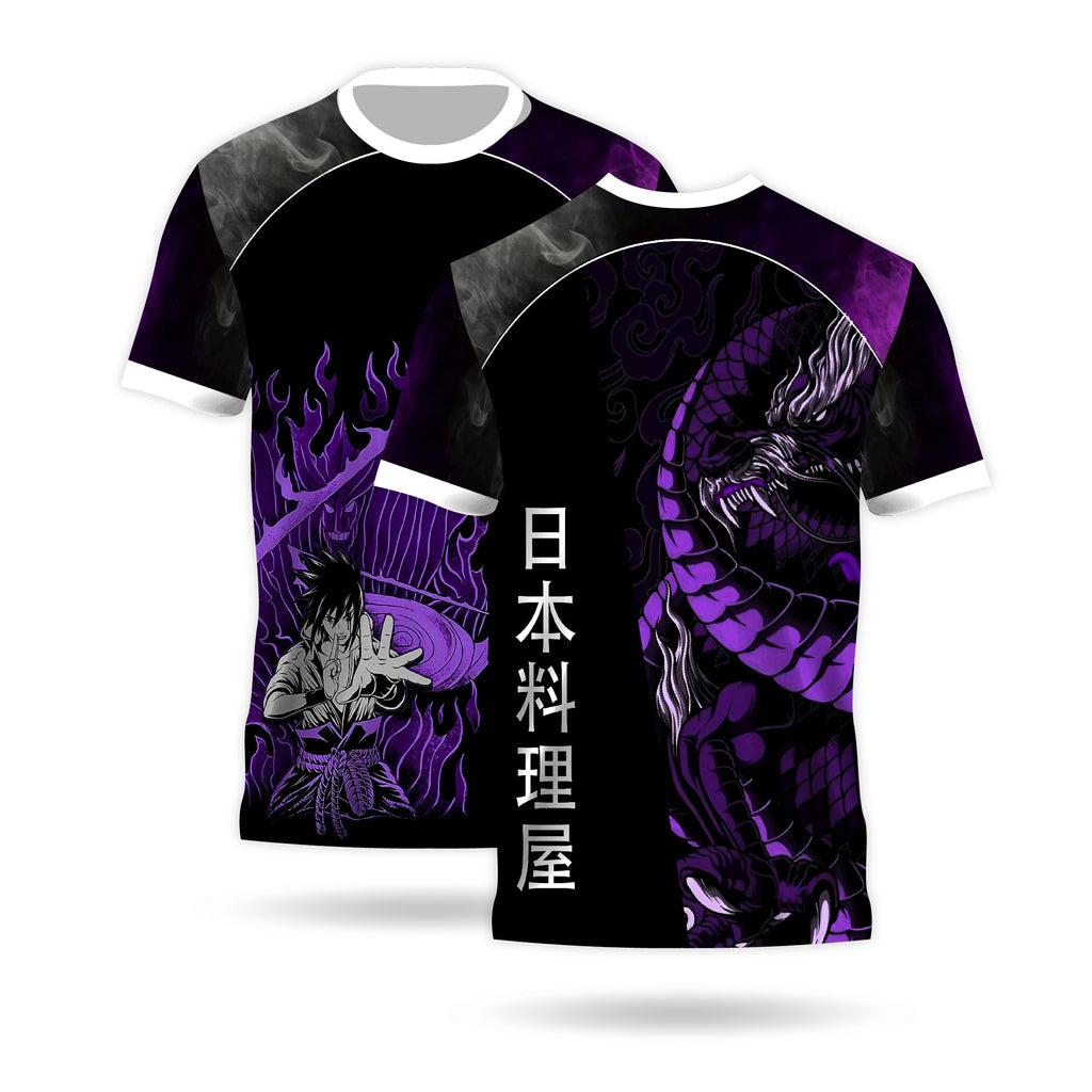 95miles garments Japanees Theme Jersey Cartoon Dragonn Football Jerseys Team Men's