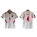 England 2026 World Cup Home Rice Half Sleeve Embroidery Jersey -P1679 Ms Retro Store