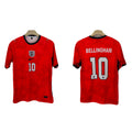 England 2026 World Cup home Bellingham  Half Sleeve Sublimation Jersey - P1440 Ms Retro Store