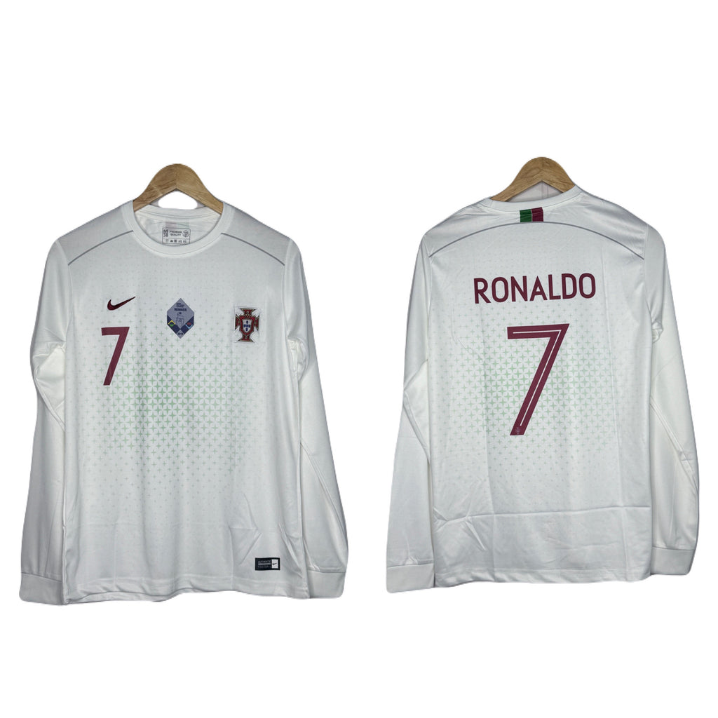 Portugal 2018 Away Kit Ronaldo Full Sleeve - P338 Ms Retro Store