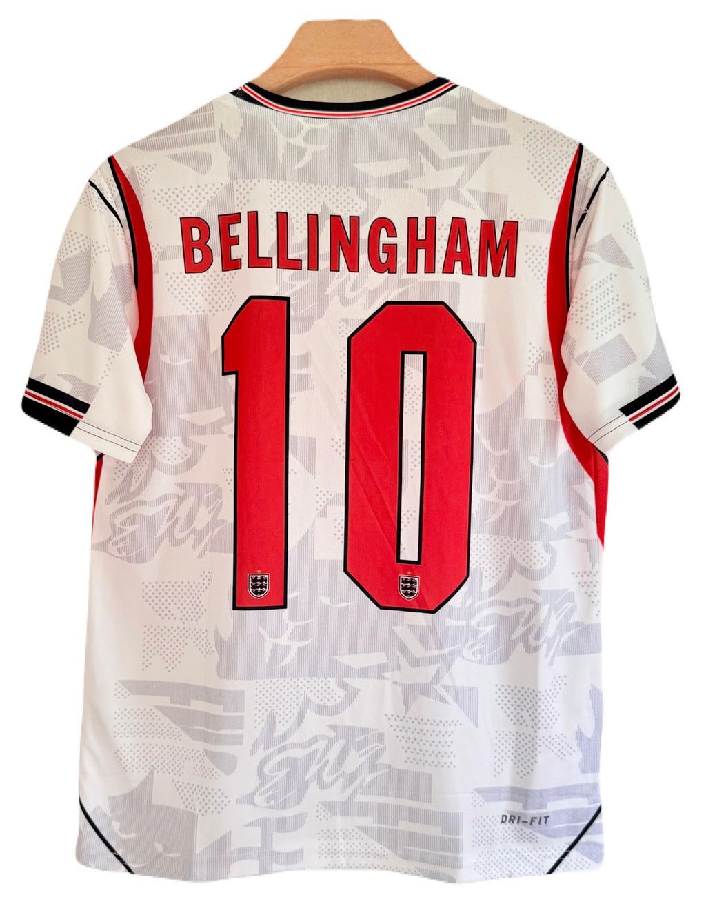 Bellingham England 2026 World Cup Home Half Sleeve Jersey - P1740