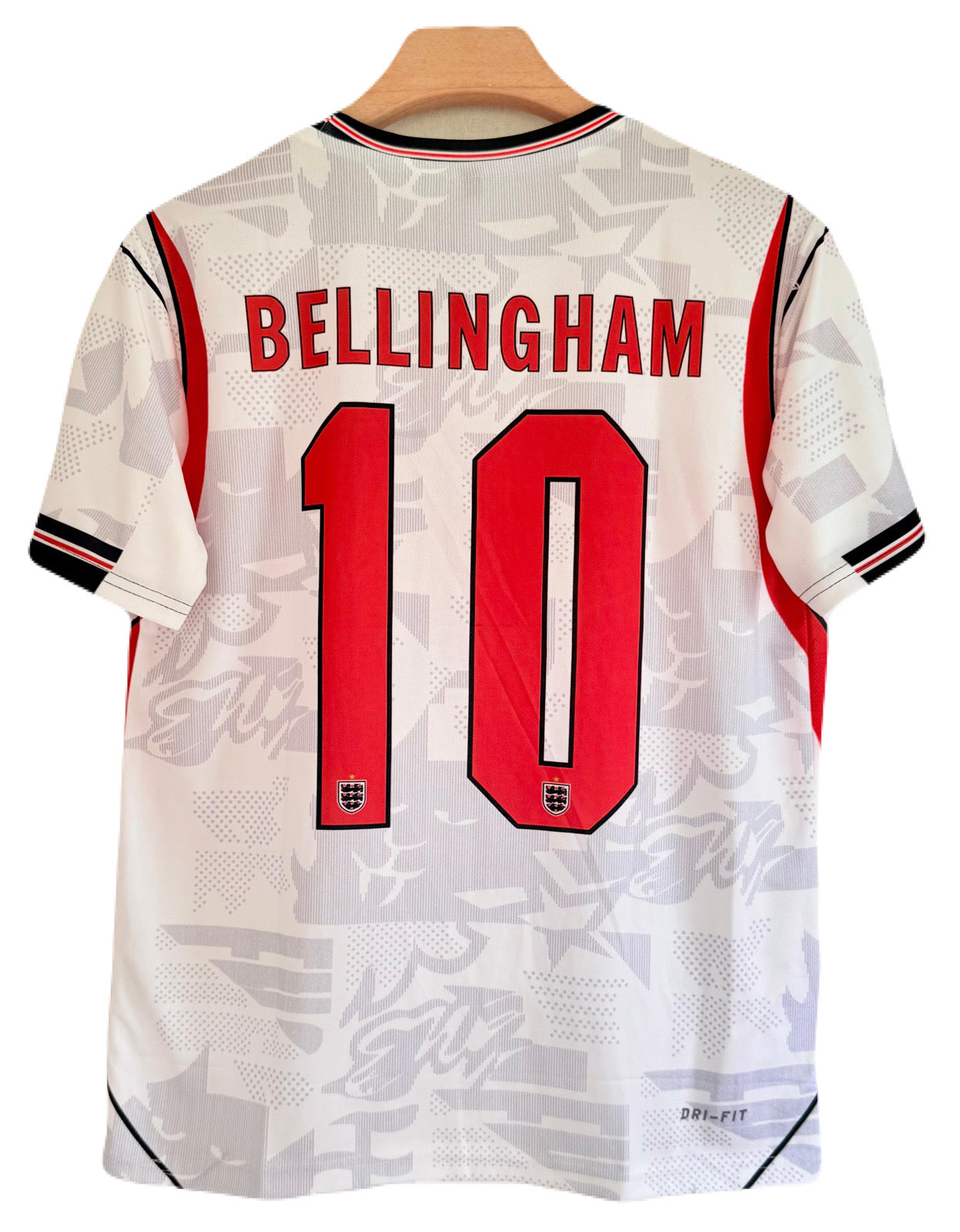 Bellingham England 2026 World Cup Home Half Sleeve Jersey - P1740