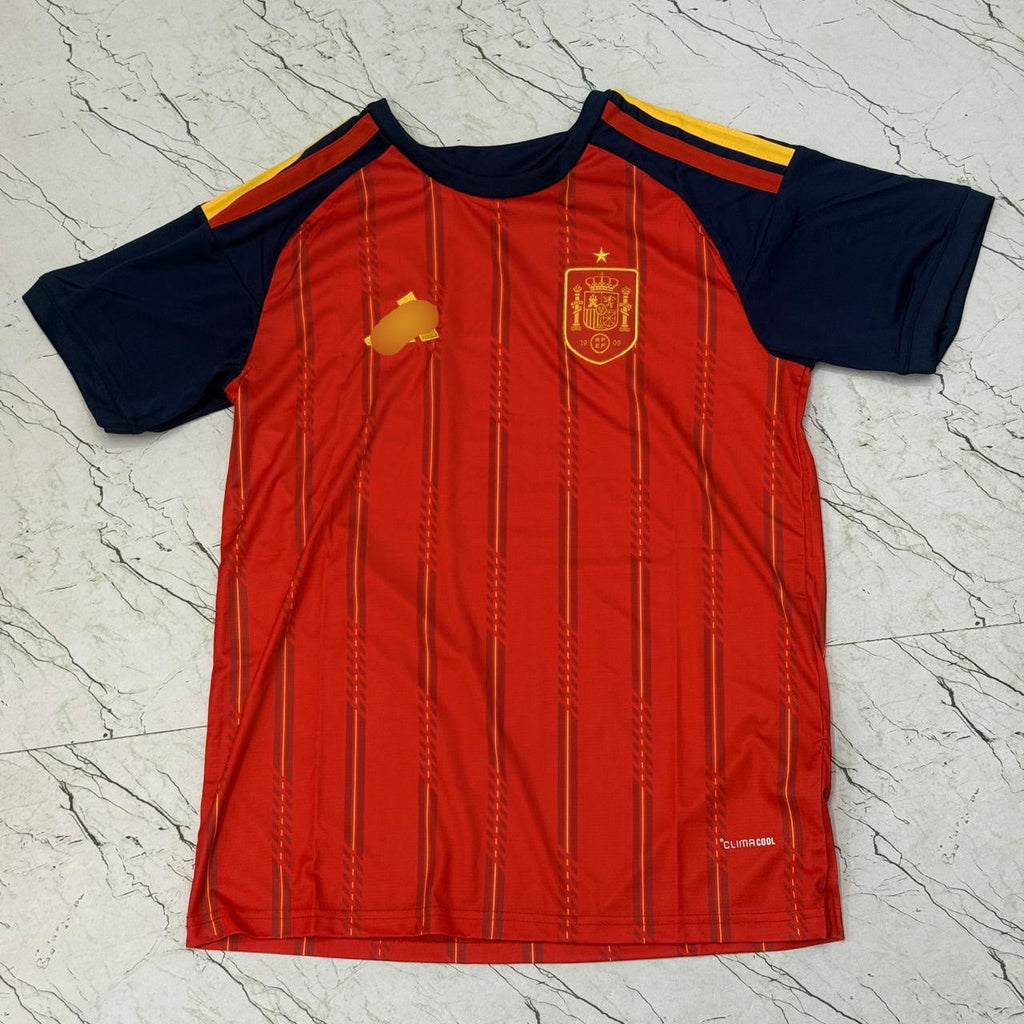 Spain 2026 world cup home Imported Half sleeve jersey -